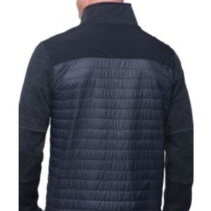 Kuhl Alaskar 800 Goose Down Jacket Small Insulated Black Wool Lightweight Coat